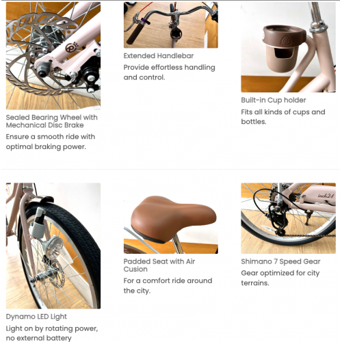 XCOOL Mocha 24" 咖啡車 (140cm+)